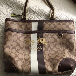 Leather Coach Purse